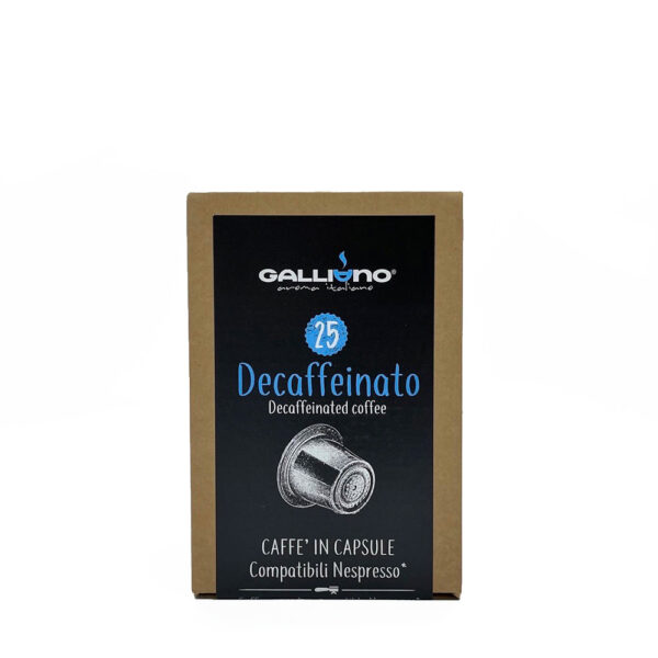 Κάψουλες Espresso Galliano Decaffeinato (25 καψ.)