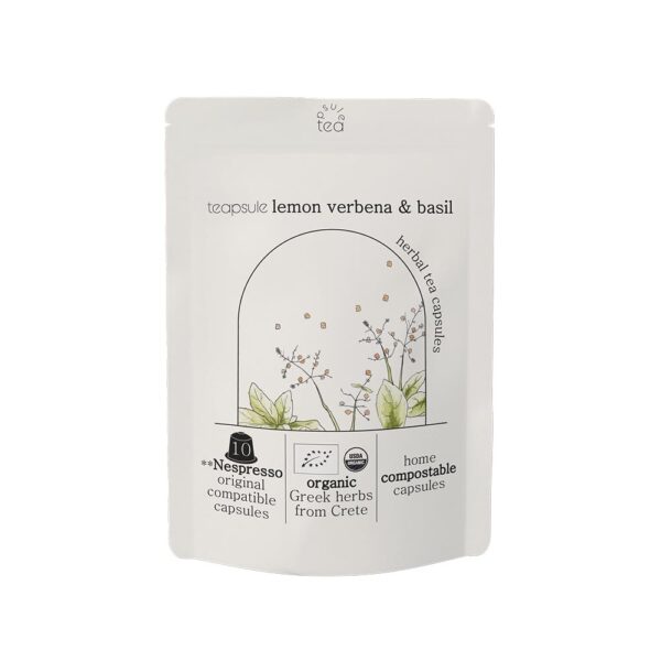 Κάψουλες Teapsule Λουΐζα & Βασιλικός (10 καψ.)