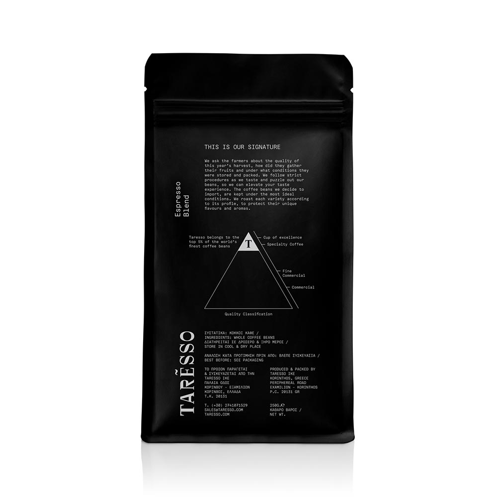 taresso-supremo-espresso-blend-250gr-b-1000-1000 Καφές Espresso Αλεσμένος Taresso Supremo 250gr. - Image 3