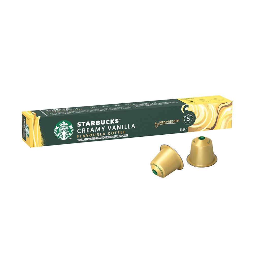 starbucks-nespresso-creamy-vanilla-10-capsules-image-set Κάψουλες Espresso Starbucks Creamy Vanilla (10 καψ.) - Image 1